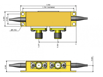 可見光 光纖/空間 電光 相位調(diào)制器